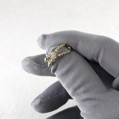 ふるさと納税 昭和町 18金 イヤーカフ リング 5号 ダイヤ 0.1ct 片耳 イヤリング 2409064 |  | 03