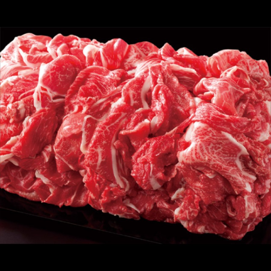 ＜柿安本店＞「国産黒毛和牛」小間きれ600g