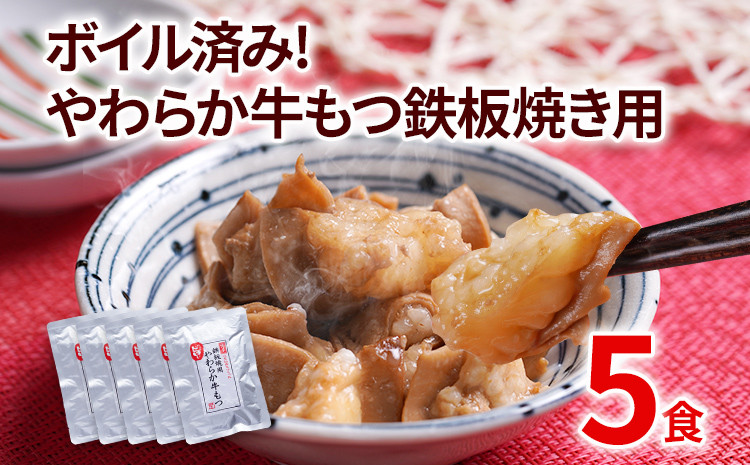 
やわらか牛もつ鉄板焼き用
