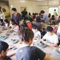 しがらき焼 宗陶苑 大登り窯で焼く　陶芸手ひねり体験ペアチケット