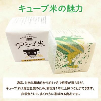 ふるさと納税 大子町 【新米先行予約】アミーゴ米(コシヒカリ)真空キューブ 2合(300g)×24個 計7.2kg|大子町 |  | 03