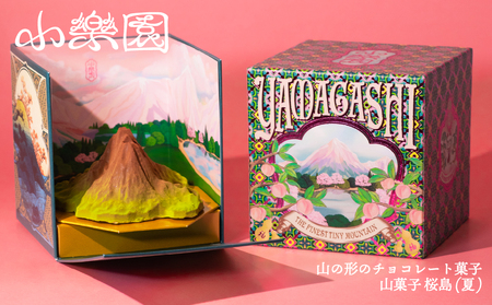 山菓子　桜島御岳（夏） 【196004】