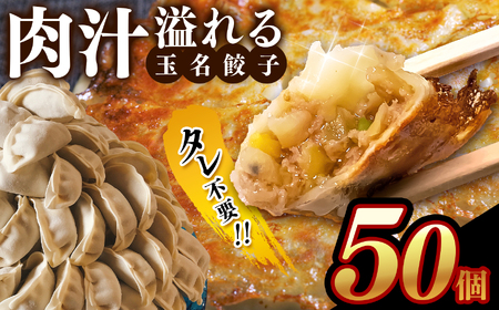 タレ不要！！ 肉汁 溢れる『 玉名餃子 』 50個 | 餃子 ぎょうざ お手軽 小分け 冷凍 冷凍食品 おかず 豚肉