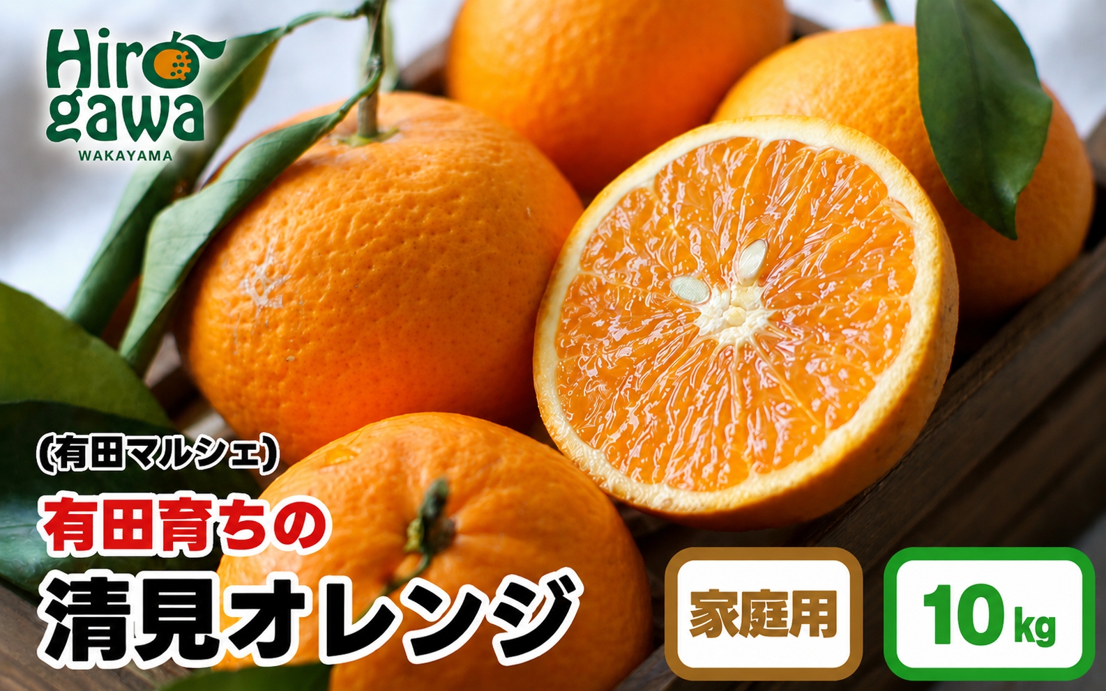 【産地直送】 有田 育ちの ご家庭用 完熟 清見 オレンジ 10kg+200g(補償分)  / みかん 甘い オレンジ フルーツ 果物 有田 和歌山 ※2027年2月下旬～5月上旬に順次発送 ※北海道・沖縄・離島への配送不可 【ard011-c-10B】