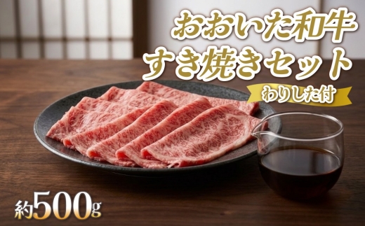 おおいた和牛 すき焼き セット （約 500g）