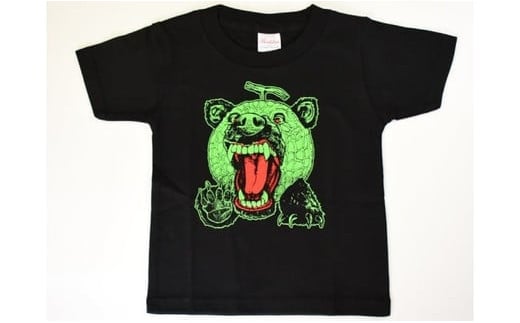 
メロン熊　ロックなTシャツ（子ども用） W8
