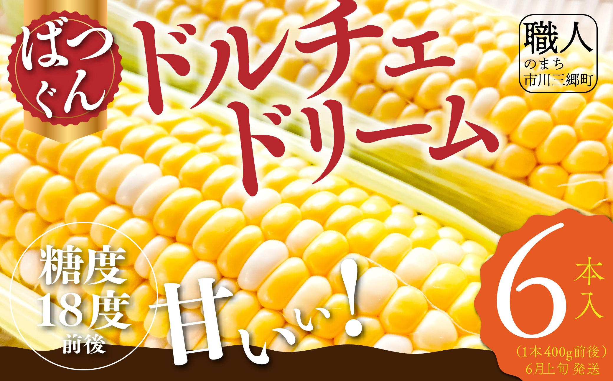 
            【2025年6月上旬から発送】ドルチェドリーム 6本入り REGALO（山梨県市川三郷町産） [5839-2228]
          