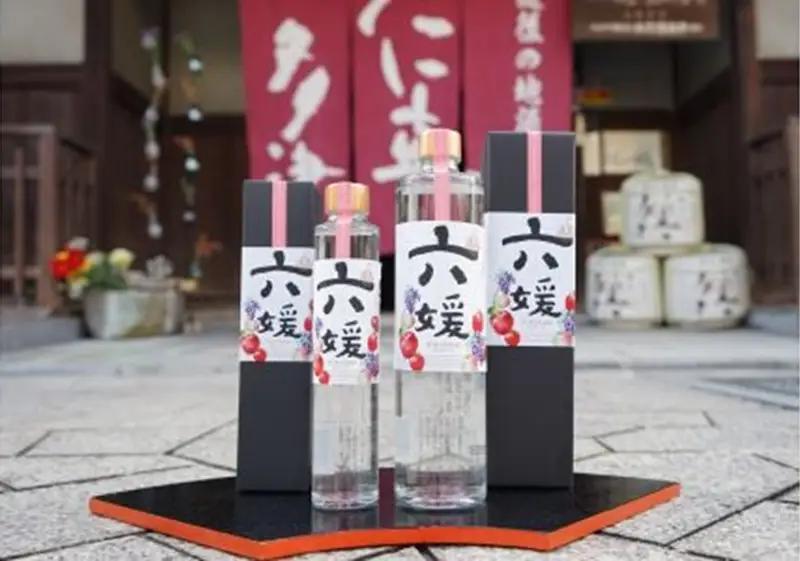 道後ジン 六媛 クラフトジン スピリッツ 愛媛県産 ボタニカル 200ml｜B01