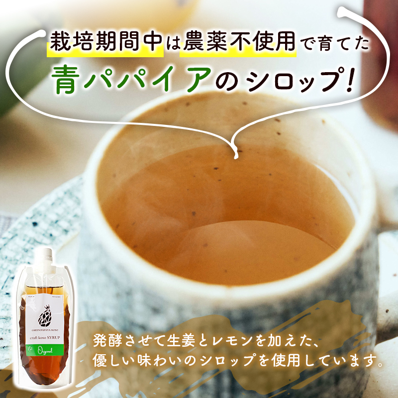 酵素の王様 青パパイア酵素シロップ入り 乳酸菌朝活ドリンク 甘酒飲料（150g×30本）国産 グリーンパパイア 飲み物【D149】_イメージ4