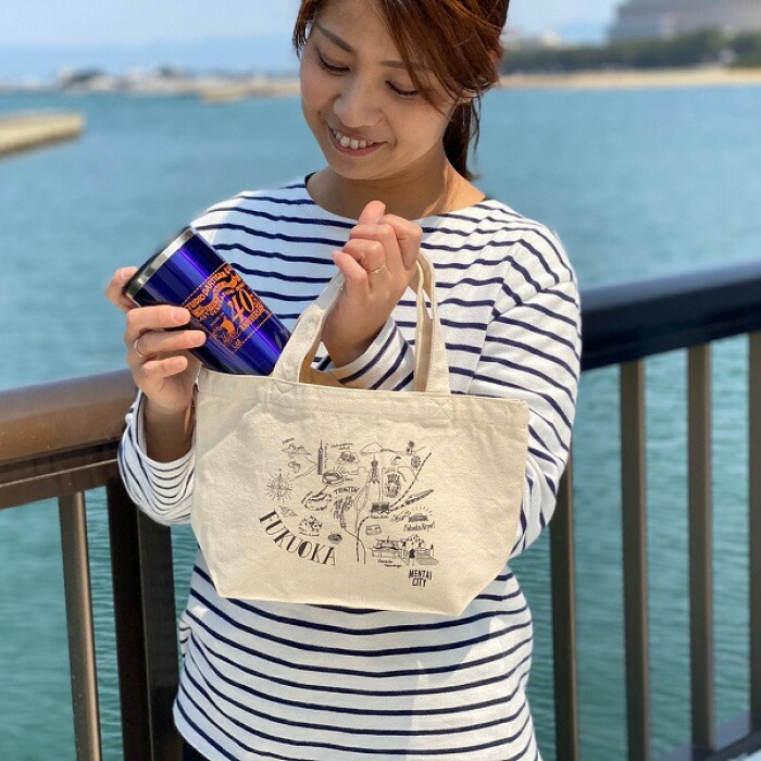 MENTAI CITY エコバッグ (MAP) 2個セット