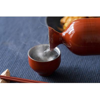ふるさと納税 燕市 漆磨　日の和　二重徳利1.5合