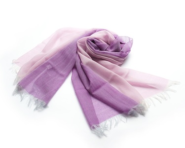 ストール　富士桜工房　KASANE（紅藤色）