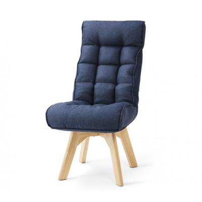 ふるさと納税 大河原町 回転ファブリックチェア FACN-K ブルー 一人掛け アイリスオーヤマ[53753181] |  | 02