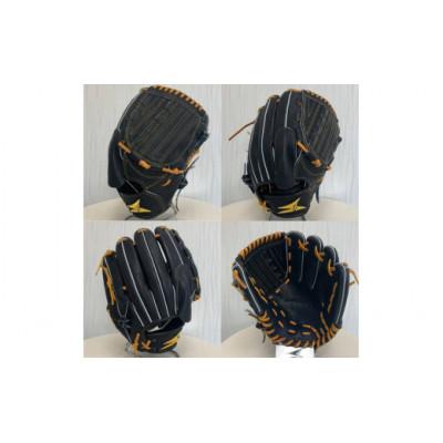 ふるさと納税 美浜町 【ブラック・右投げ用】SAEKI　野球グローブ 【硬式・品番115】 |  | 03