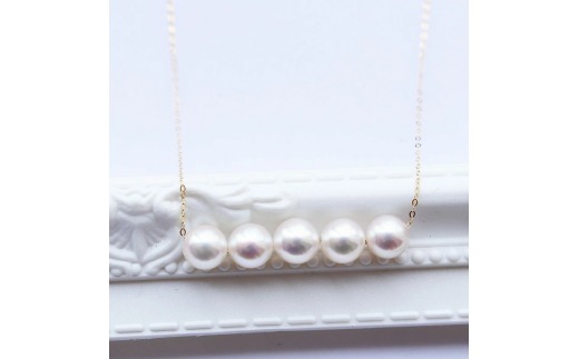 真珠 6～7mm ネックレス アクセサリー パール K18 伊勢志摩 志摩 ギフト アコヤ真珠 母の日 ホワイトデー クリスマス 入学式 卒業式 成人式 結婚式 ベビーパール / 志摩産 あこや真珠 