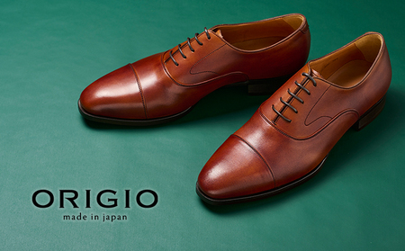 ORIGIO オリジオ 牛革ビジネスシューズ 紳士靴 ORG100（ブラウン）【ファッション・靴・シューズ・革製品・革靴】 25.0cm