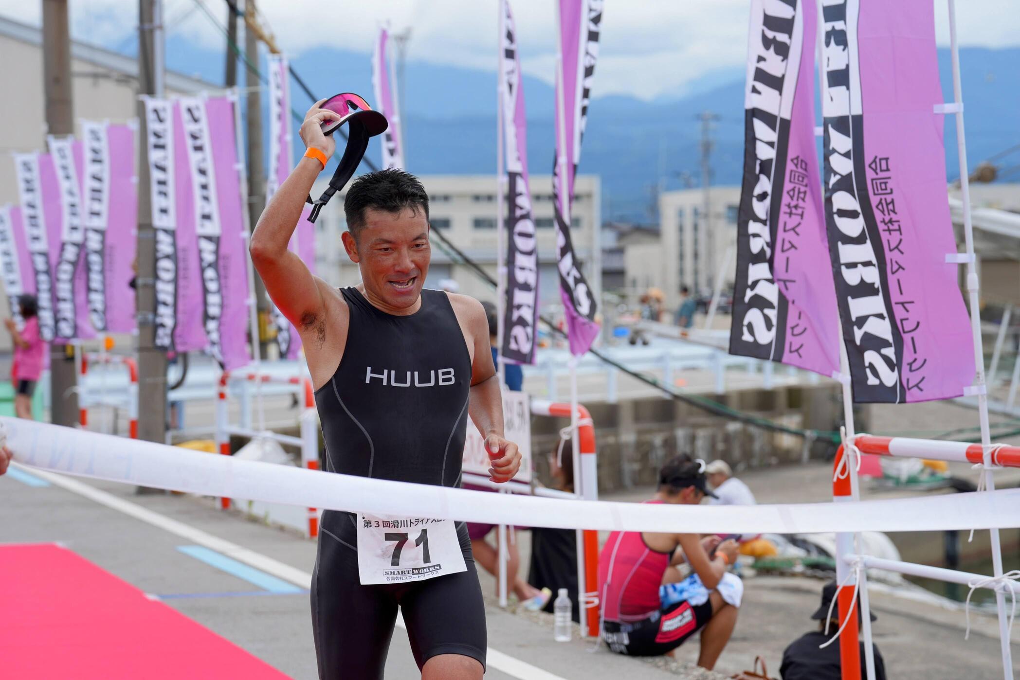 【ふるさと納税】【 2025.7.13開催】滑川トライアスロン　出走権 / スポーツ 運動 夏 観光 旅行 体験 富山県 滑川市