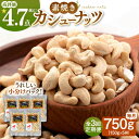 【ふるさと納税】【全3回定期便】【合計2.25kg】 無塩 素焼き カシューナッツ 750g［150g×5袋］ ▼ おすすめ 人気 ランキング 高評価 ナッツ 良質 料理 デザート お菓子 ナッツ 小分け 防災 非常食 備蓄 常温 長期保存 災害対策 保存食 定期便 桂川町/株式会社福六[ADAM037]