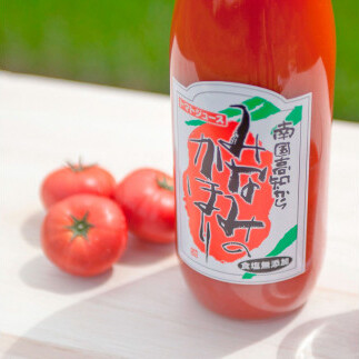 【池トマト】みなみのかほり 1000ml×2本セット トマトジュース 食塩無添加 1本にトマト約15個分使用 糖度6.5度以上 トマト 100％ジュース ドリンク_イメージ3