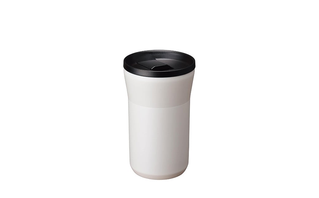 
            【京セラ】 蓋付きタンブラー 350ml ＜クリームホワイト＞ CERAMUG タンブラー 真空容器 保冷 保温 真空断熱 セラミック トラベルカップ KYOCERA AS-489-1
          