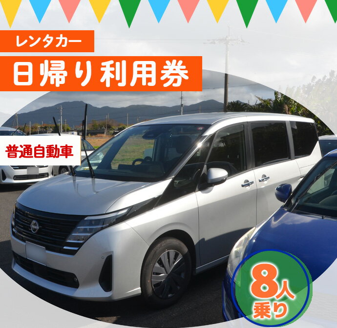 【ふるさと納税】鹿児島県 徳之島 天城町 レンタカー 日帰り利用券 普通自動車 8人乗り ビジネス 旅行 チケット