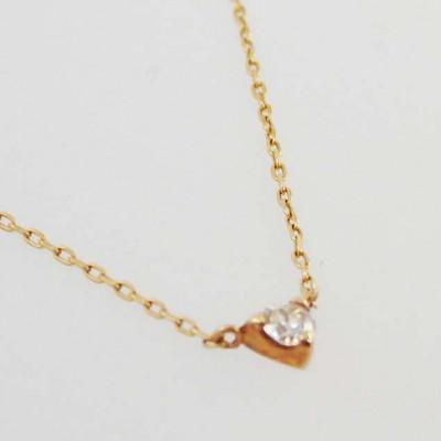 ふるさと納税 中央市 K18イエローゴールドダイヤネックレス |  | 01