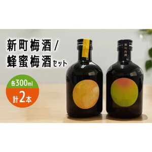 新町梅酒/蜂蜜梅酒セット お酒 リキュール 飲み比べ 晩酌 長野県 |  梅酒 蜂蜜梅酒 酒 飲み比べ 晩酌 人気 おすすめ プレゼント  送料無料  長野県 長野市 信州 信濃 ふるさと納税