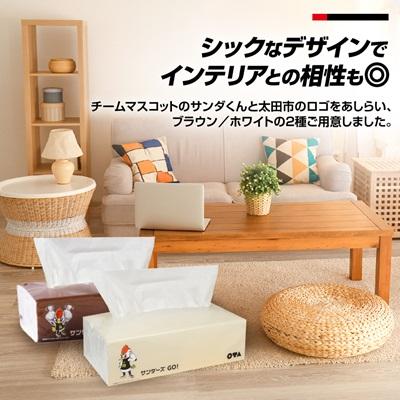 ふるさと納税 太田市 群馬クレインサンダーズ応援ソフトパックティッシュ 400枚(200組)×60パック |  | 01