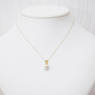 ふるさと納税 天草市 真珠 ネックレス ダイヤ 0.01ct 8-8.5mm ホワイトピンク ハート_S101-471 |  | 01