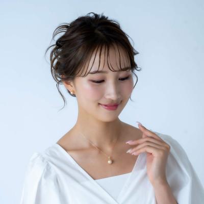 ふるさと納税 神戸市 【星影】ゴールデンパール(南洋真珠) ダイヤモンド K18 イエローゴールド ペンダントトップ |  | 02