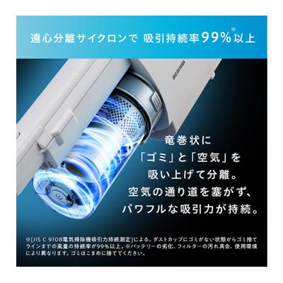ふるさと納税 大河原町 掃除機充電式サイクロンスティッククリーナーdaspoSCD-190P-Wホワイト[53751326] |  | 03