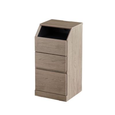 ふるさと納税 大川市 it イット 40cm チェスト リビング収納 &lt;グレー&gt; 【モーブル】【大川家具】