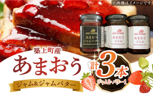 あまおうジャム 2本・あまおうジャムバター 1本 セット 《築上町》【エースいちご株式会社】[ABAG009] 福岡 お取り寄せ 博多あまおう ブランドいちご あまおう じゃむ strawberry フルーツ 果物 アマオウ ジャムバター くだもの あまおういちご 福岡県産 いちご 苺 amaou 福岡県 いちごジャム あまおう イチゴ あまおうジャム ジャム 九州 14000 14000円