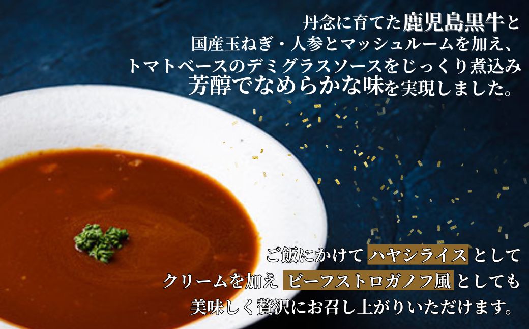 ＜期間・数量限定＞鹿児島黒牛ビーフシチュー　10パックセット