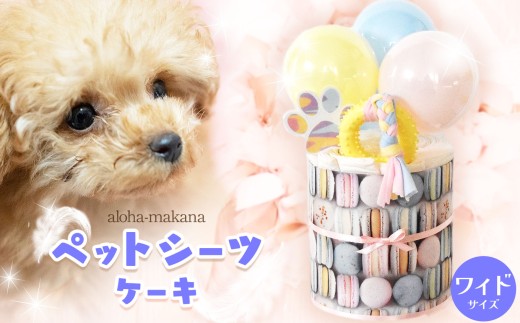 ペットシーツケーキ シーツ10枚 パステル系 | ペットシーツケーキ ペット シーツ 犬 いぬ イヌ ペット玩具 おもちゃ ギフト 誕生日祝い お祝い 贈り物  アロハマカナ 千葉県 君津市 きみつ