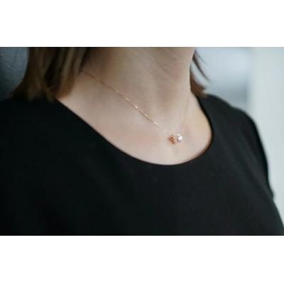 ふるさと納税 島原市 アコヤ真珠 1粒パールチェーンネックレス(9.0mm)BF190 |  | 01