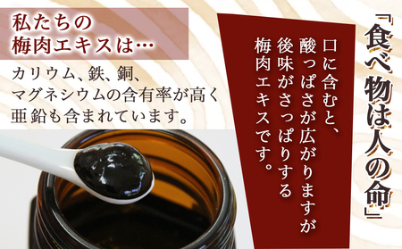 徳重おばあちゃんが受け継いだ梅肉エキス30g_AA-4901_(都城市) 鶯宿梅 おうしゅくばい 梅肉エキス(30g×1本) ミネラル成分たっぷり 栽培期間中農薬不使用の梅 梅エキス うめエキス 有限