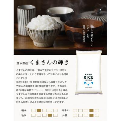 ふるさと納税 山鹿市 【令和8年産】くまさんの輝き 白米 20kg(5kg×4袋)熊本県産 |  | 01