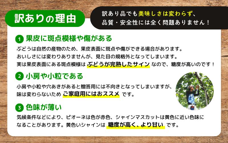 訳ありの理由