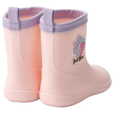 ふるさと納税 奈良市 キッズ ワッペン付きレインブーツ 16cm  RIBTW16【Sweet Bear】 672101 |  | 03