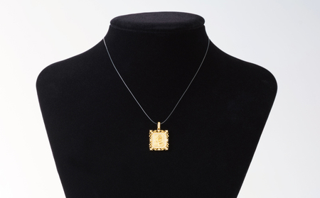 【高島屋選定品】純金(K24) ダイヤモンド ペンダントトップ (ダイヤ合計0.23ct)