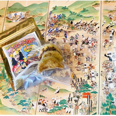 ふるさと納税 関ケ原町 【未来からの贈り物!?】合戦中でもそのまま食べられるフリーズドライ餃子 |  | 02