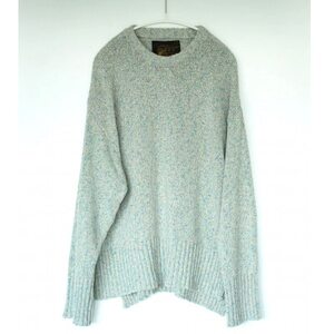 【ezu】color field sweater unabara /天然繊維◆海原◆Lサイズ【1720352】