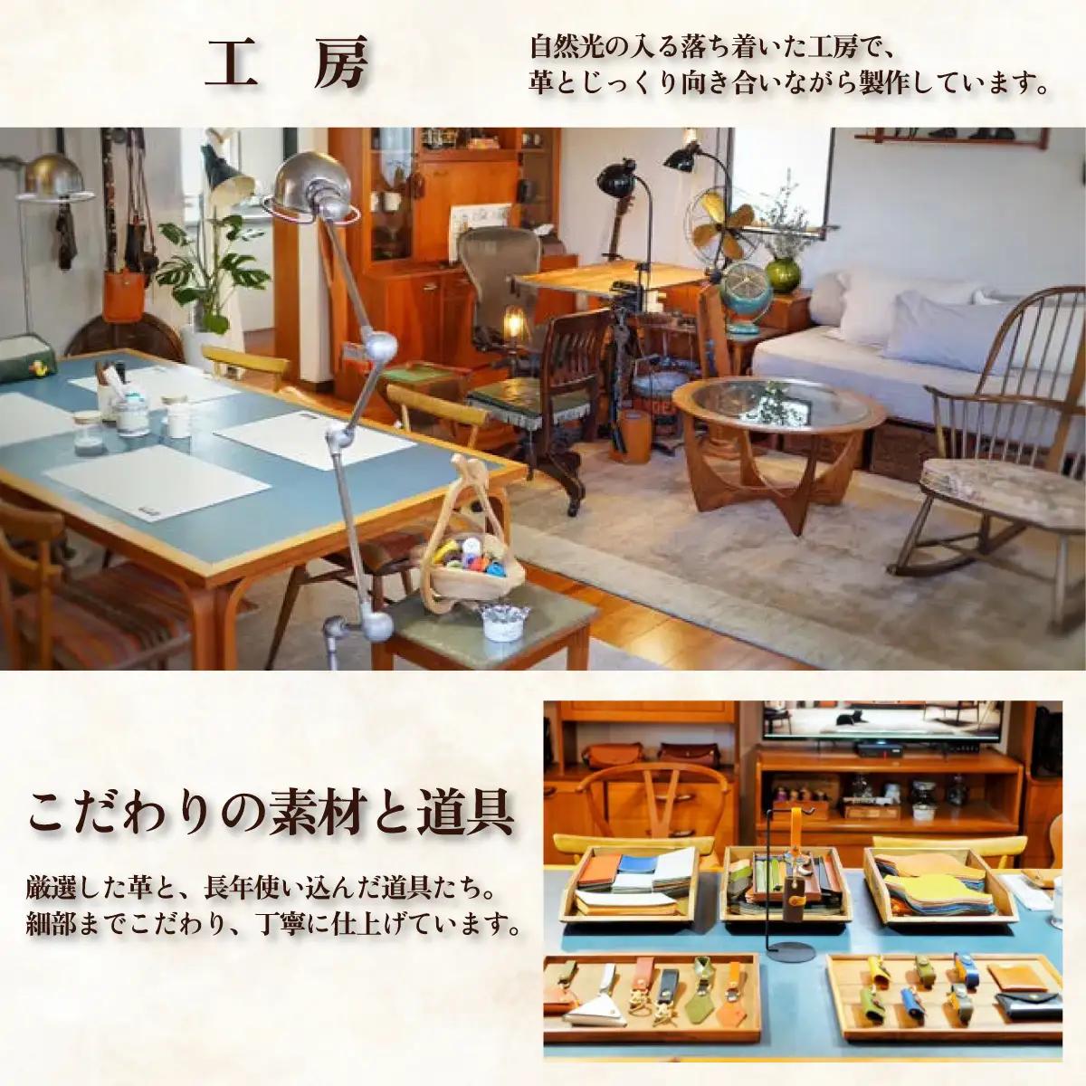  ハンドメイド 本革 マルチケース レッド レザー ハンドメイド
