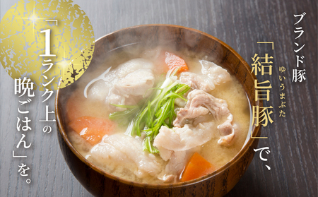 《定期便》全5回 結旨豚（焼肉・しゃぶしゃぶ・切り落とし）1kg×5か月 冷凍真空パック | 肉 お肉 豚肉 国産 食べ比べ セット 白川郷 岐阜県 白川村 ブランド豚 人気 おすすめ ギフト 飛騨高