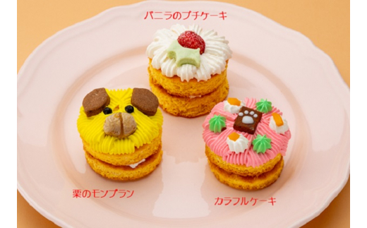 
ワンちゃんプチケーキ　3種セット（犬用）
