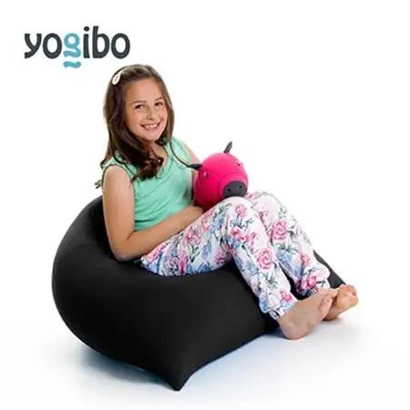Yogibo Pyramid(ヨギボー ピラミッド)ブラック_雑貨・日用品 椅子・チェア・ソファ 家具・インテリア _【配送不可地域：離島】【1167149】