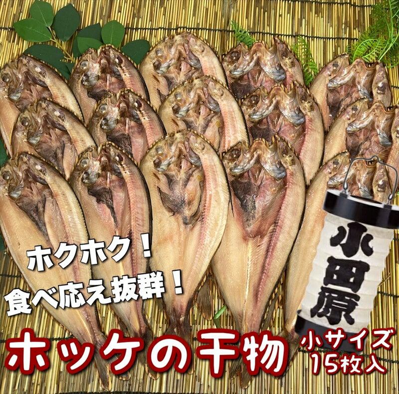 【ふるさと納税】真ほっけの干物 小サイズ 15枚セット【 神奈川県 小田原市 】