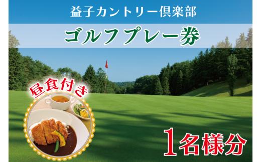 益子カントリー倶楽部 ゴルフプレー券 1名様分 (昼食付き) | ゴルフプレー ゴルフ券 券 ゴルフ プレー券 チケット 利用券 ゴルフ利用券 プレーチケット (AD001)