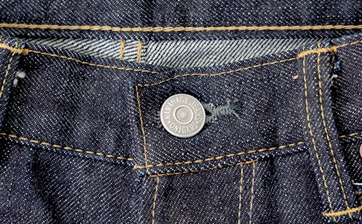 230P7631 秋田の拘りジーンズ「なまはげジーンズ」青鬼モデル(スリムストレート)29インチ 